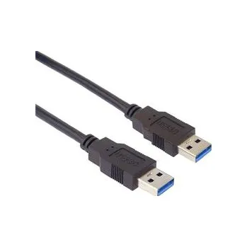 Datový kabel PremiumCord Kabel USB 3.0 Super-speed 5Gbps A-A, 9pin, 0,5m