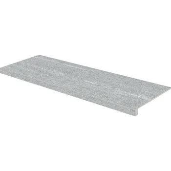 Dlažba Rako Vals DCFVD847, schodovka, šedá, matná, hladká, 30 x 120 x 0,9 cm