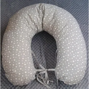 Kojící polštář Pro útulný domov Kojící polštář Šedé hvězdičky