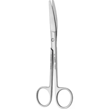 Chov hospodářského zvířete Nůžky chirurgické zahnuté tupé 11,5cm