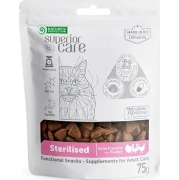 Krmivo pro kočku Nature's Protection Superior Care Cat Snack Sterilised 75 g