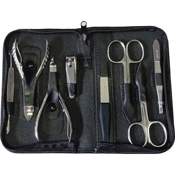 Talacko 927.81 manikúra set černá kůže