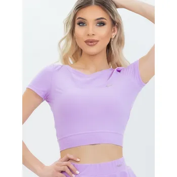 Dámské oblečení Croptop ve fialové barvě VSB TALIA, VELIKOST L