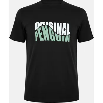 Pánské tričko Tričko Original Penguin True Black 1103138 Large