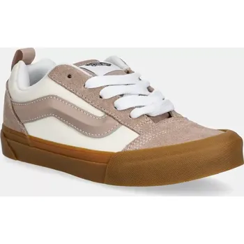 Chlapecké tenisky Dětské tenisky Vans Knu Skool hnědá barva, VN000D2TBRO1 84X, EUR 38.5