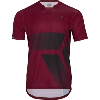 cyklistický dres Silvini pánský dres MD2017 Gallo merlot-black / XL