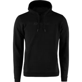 Pánská mikina mikina FORCE COMFY UNI přes hlavu s kapucí, černá - XS