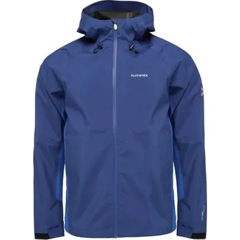 Pánská bunda Pánská nepromokavá bunda s membránou Klimatex ANGOTTI WATERPROOF XL Modrá, Stříbrná