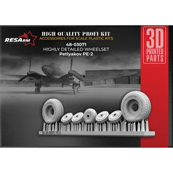 Plastikový model RESARM 1/48 Pe-2 wheels