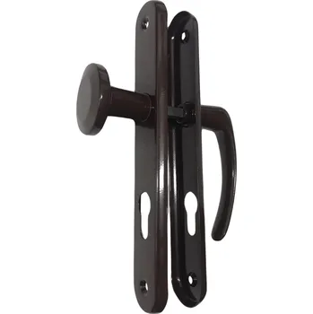 Trebor Klika Michaela klika + koule, otočná, rozteč 90 mm, vložková, hnědá