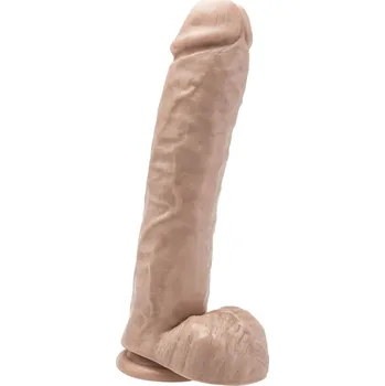 Dildo Realistické dildo ToyJoy Get Real 11 Inch tělové, velké dildo s přísavkou a varlaty 28,5 x 6,2 cm