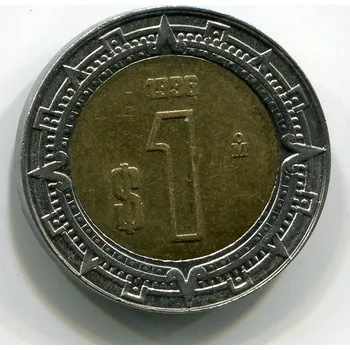 MEXIKO. 1 peso 1996.