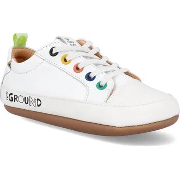 Barefoot dětské tenisky Tip Toey Joey - Funky playground white bílé Velikost: 24