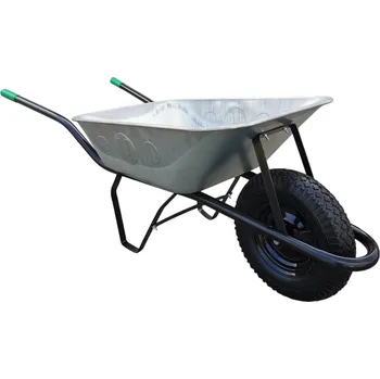 Kolečko kolečko stavební, nafuk. kolo, 80l pozink, rozlož.