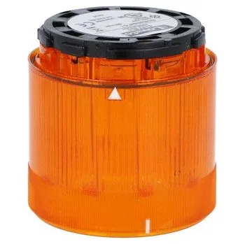 Poplachová siréna LOVATO Maják 8LT7EL1 svítící modul, trvalé světlo, oranžový 8LT7EL1