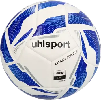 Fotbalový míč Fotbalový míč Uhlsport Attack Addglue velikost 5 bílo-modrý2