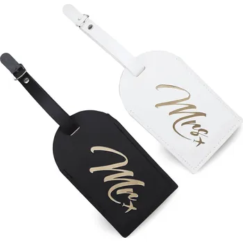 Svatební dekorace GRAVENO Svatební visačky na zavazadla