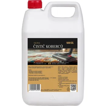 Čisticí prostředek na koerce a čalounění Čistič koberců TEPO 5L NANOSOL