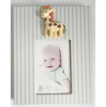 Rám na obraz Vyrobeno v Číně Foto rámeček dětský kovový s žirafou