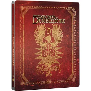 Blu-ray film Fantastická zvířata: Brumbálova tajemství - 4K UHD + BD Steelbook (bez CZ)