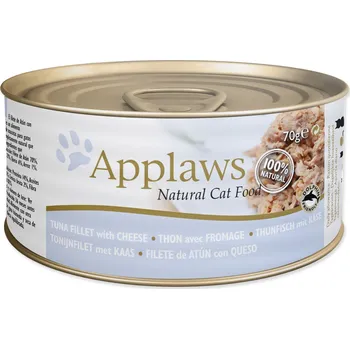 Krmivo pro kočku Konzerva Applaws Cat tuňák se sýrem 70g