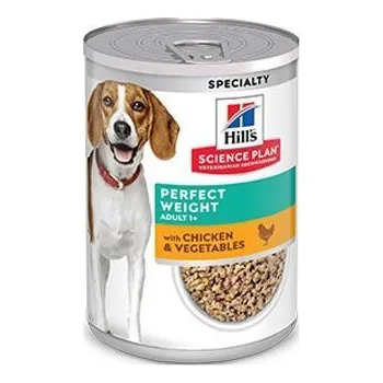Krmivo pro psa Hill's Can. SP Perfect We Adult Chicken&Veg Konz. 363g