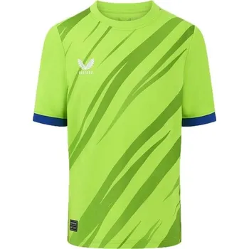 Chlapecký fotbalový dres CASTORE TOP SS JERSEY JR L Světle zelená, Bílá