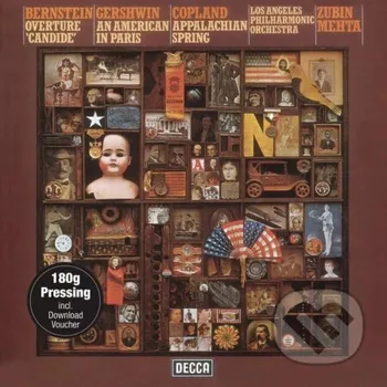 Zahraniční hudba Los Angeles Philharmonic Orchestra, Zubin Mehta: Bernstein, Gershwin & Copland LP - Zubin Mehta Universal Music