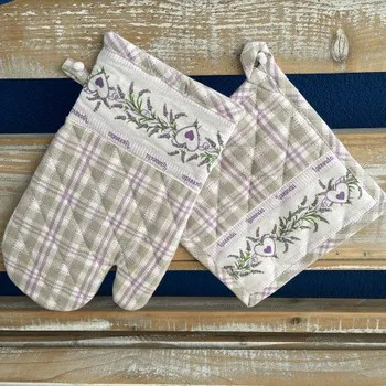 Chňapka Texicop s.r.o. Set chňapka s podložkou - LEVANDULE varianta: levandule - 1ks