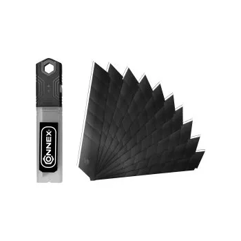 Pracovní nůž Connex Náhradní lámací čepele, 25mm, EDITION BLACK 10ks