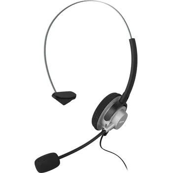 Hama On-ear headset pro bezdrátové telefony, mono, jack 2,5 mm, kabel 1,2 m