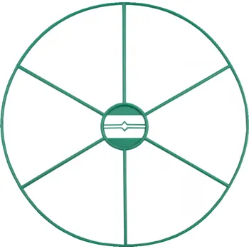 Stojan na květiny meister Držák pro pnoucí rostliny, kruhový, 400 mm, 5 ks