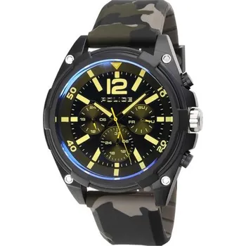 Hodinky Pánské hodinky POLICE Sandwood Green Blue PEWJQ2007401