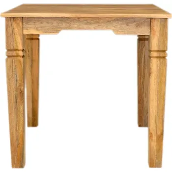 Jídelní stůl Dřevěný kuchyňský stůl z masivu mango 80x80