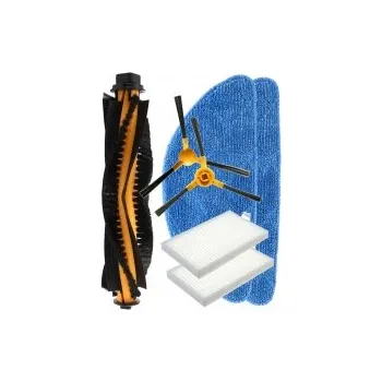 Sada příslušenství pro robotický vysavač Kartáče a HEPA filtry pro vysavač NEDIS komp. s WIFIVCB02 sada a mopy 7ks