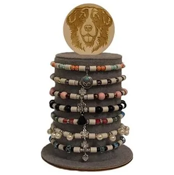 Antiparazitikum pro psa Obojek proti klíšťatům s EM® keramikou 10ks+stojánek