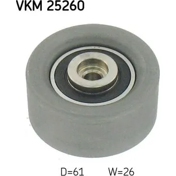 Vratná/vodicí kladka, ozubený řemen SKF VKM 25260