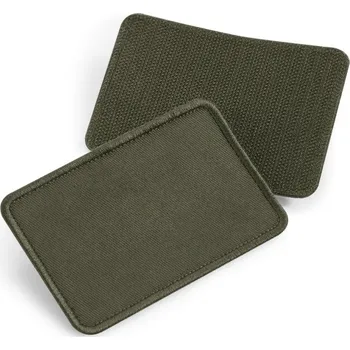 Sportovní čelenka Beechfield Bavlněná odnímatelná nášivka B600 Barva: Zelená military