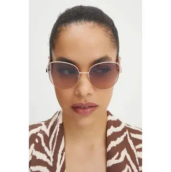 Sluneční brýle Sluneční brýle Guess dámské, zlatá barva, GF6172 28F GF6172.28F 10Y, vel. 59