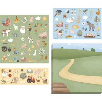 Hračka pro nejmenší Little Dutch Sada se samolepkami Farma