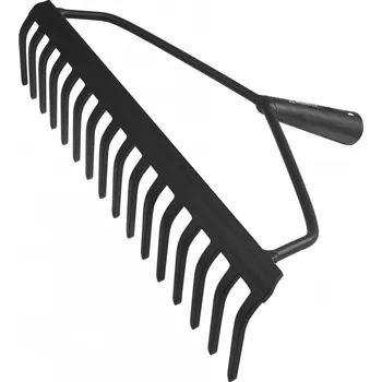 Hrábě meister Zahradní hrábě, prášková barva, 16 zubů, záběr 420 mm