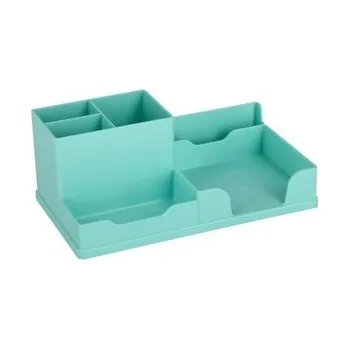 Stolní organizér - pastelově zelený