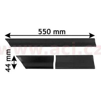 Autodíl boční lišta zadního blatníku 3dv. P