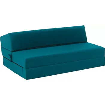 Matrace Skládací matrace/křeslo VEDIS 2v1, petrolejová - SLEVA 3% s kodem radost25