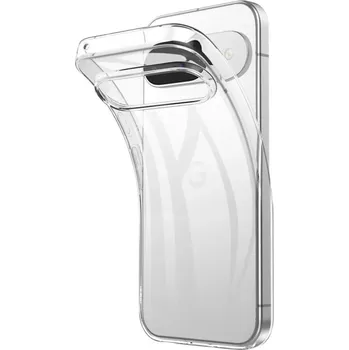 Pouzdro na mobilní telefon Průhledný gelový obal na Google Pixel 9/9 Pro - průhledný