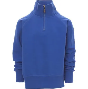 Chlapecká mikina Payperwear Dětská mikina Zico+ s krátkým zipem ke krku Barva: modrá královská, Velikost: 5-6 let