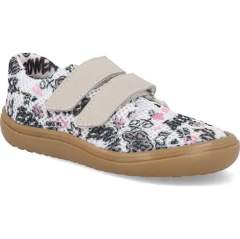 Barefoot dětské tenisky Jonap - B7 girl power bíločerné Velikost: 25