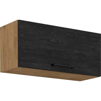 Horní skříňka, dub lancelot / šedá matná, VEGA 80 GU-36 1F