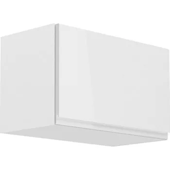 Nábytek Horní skříňka, bílá / bílý extra vysoký lesk, AURORA G60KN