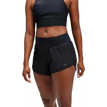Dámské sportovní kraťasy Hoka GLIDE 4IN SHORTS W černé 1151091-BLK - M | UK 12,5 | US 13